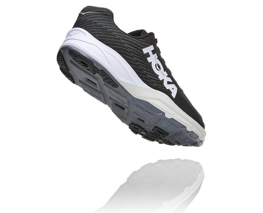 Hoka One One Tenisky Damske Čierne/Biele - EVO Carbon Rocket - 36541-RUAG